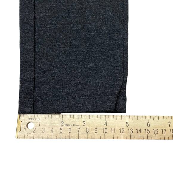 NYDJ Pants Women's 4 Charcoal Heather Pull On Slim Legs Ankle Pants Style 11393 - Picture 14 of 14